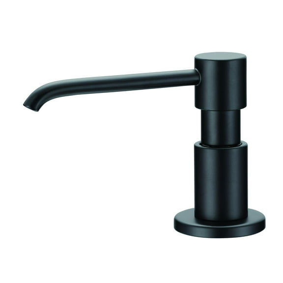 Parma Deck Mount Soap & Lotion Dispenser- Satin Black