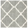 thumbnail image 1 of Parma Lyssa Geometric Shag Area Rug by Chateau Lyon Area Rug, Grey/Cream, 4' x 4' Square, 1 of 8