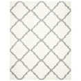 thumbnail image 1 of Parma Lyssa Geometric Shag Area Rug by Chateau Lyon, Cream/Grey, 8' x 10', 1 of 4