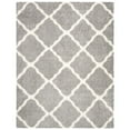 thumbnail image 1 of Parma Lyssa Geometric Shag Area Rug by Chateau Lyon, Grey/Cream, 6'7" x 6'7" Square, 1 of 11