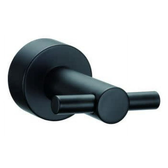 Parma Robe Hook Satin Black