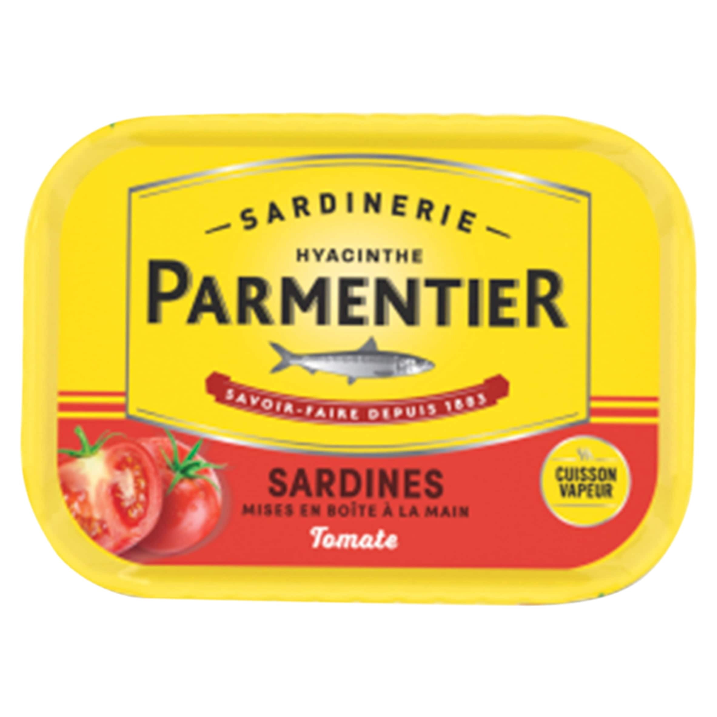 Parmentier Sardines in Tomato Sauce 135g, Imported from Britain