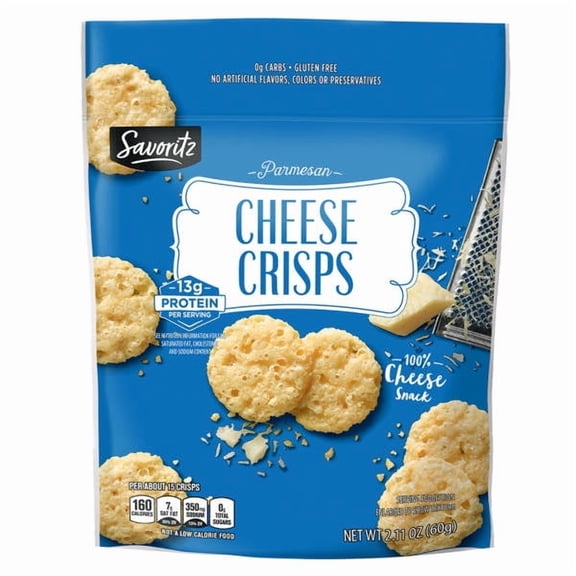 Parmesan Cheese Crisp, 1.95 oz- Pack of 2