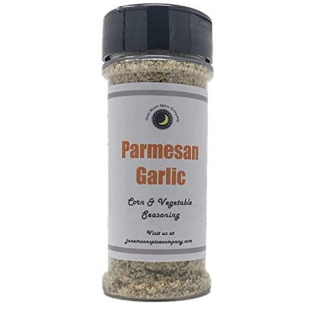 June Moon Spice Company's Parmesan Garlic Corn & Vegetable Seasoning | Premium | 5.5 fl. oz. Shaker Jar