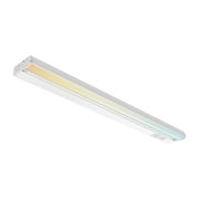 Parmida LED 3CCT Hardwired Under Cabinet Light, Dimmable, Linkable, 24 inch, 18W, 1200lm