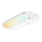 Parmida LED Swivel Under Cabinet Light, Adjustable Lens Angle, 3-in-1 Color Levels, Hardwired or Plug-in, 8 inch, 6W, 360lm