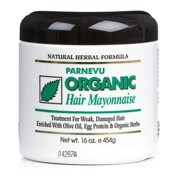 Parnevu Organic Hair Mayonnaise Treatment for Damaged Hair, 16 Oz, 3 Pack