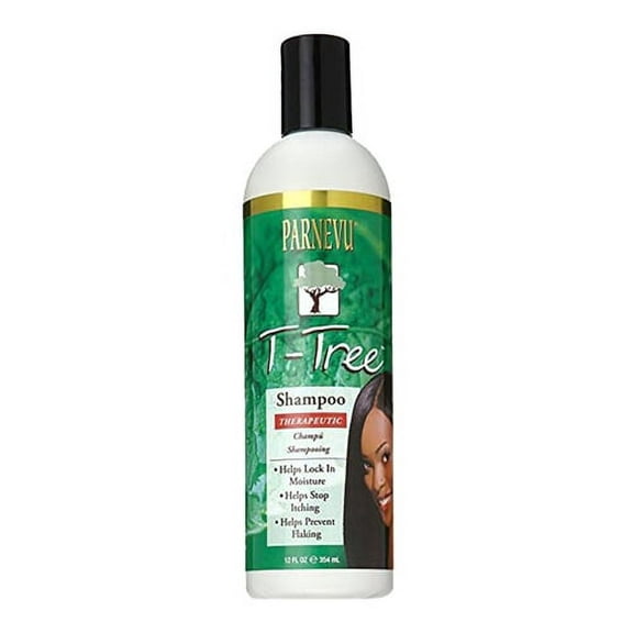 Parnevu T-Tree Therapeutic Hair Shampoo, Helps Stop Itching, 12 Oz, 6 Pack