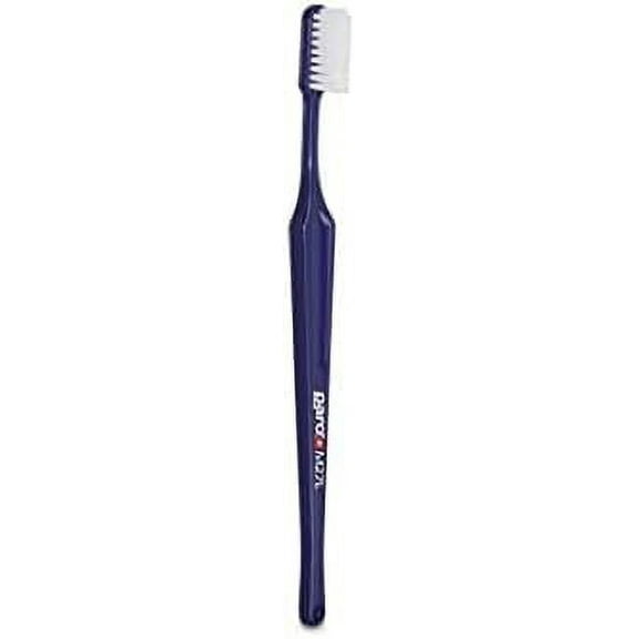 Paro M27L Medium 3-Row Toothbrush with Interspace Brush F - #738 (Blue)