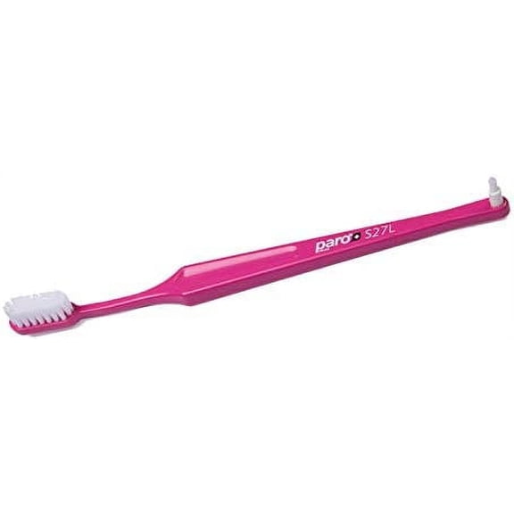 Paro S27L Soft 3-Row Toothbrush with Interspace Brush F - #739 - 1 Pack