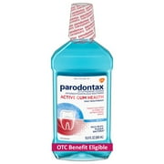 Parodontax Active Gum Health Mouthwash, Mint, 16.9 Fl Oz, for Adults