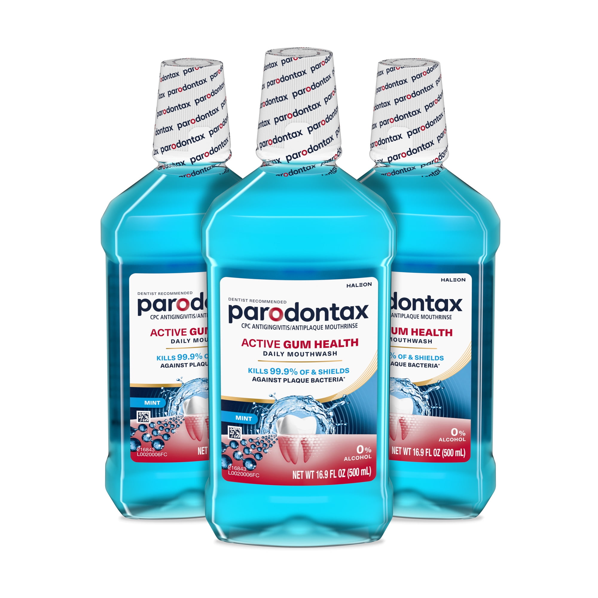GUM PAROEX 0,06% Maintenance Mouthwash | Advanced Gum Care | Dual Antiplaque Action | Soothes Sensitive Gums | Alcohol Free | 12 X 500ml - View #4