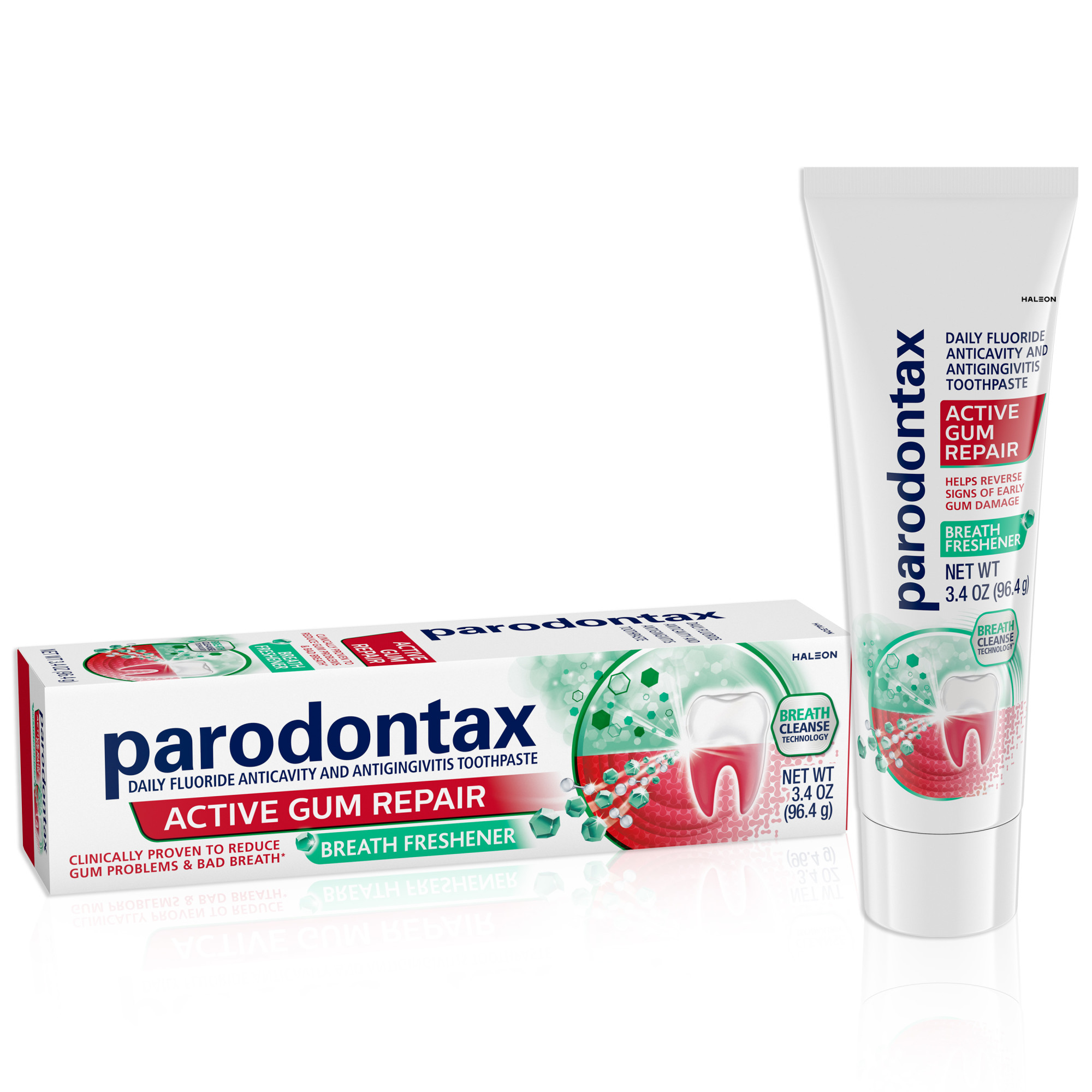 Parodontax Active Gum Repair Breath Freshener Toothpaste Fresh Mint 3 Parodontax Active Gum Repair Breath Freshener Toothpaste Fresh Mint 3