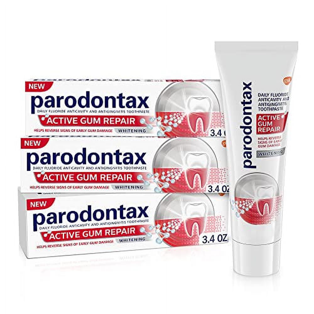 Parodontax Active Gum Repair Whitening Toothpaste Bleeding Gums 