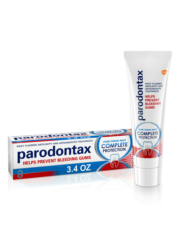 Parodontax Complete Protection Gingivitis Toothpaste, Pure Fresh Mint, 3.4 Oz