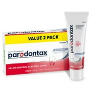 Parodontax Teeth Whitening Toothpaste for Bleeding Gums, 3.4 Oz, 2 Pack, Unflavored, for Adults
