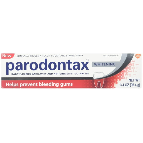 Parodontax Whitening Toothpaste, 3.4 oz. Per Tube 2 Pack