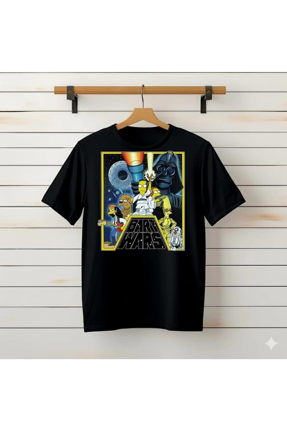 Parody Bart Wars###TeaBagTeaHouse, Unsiex Shirt