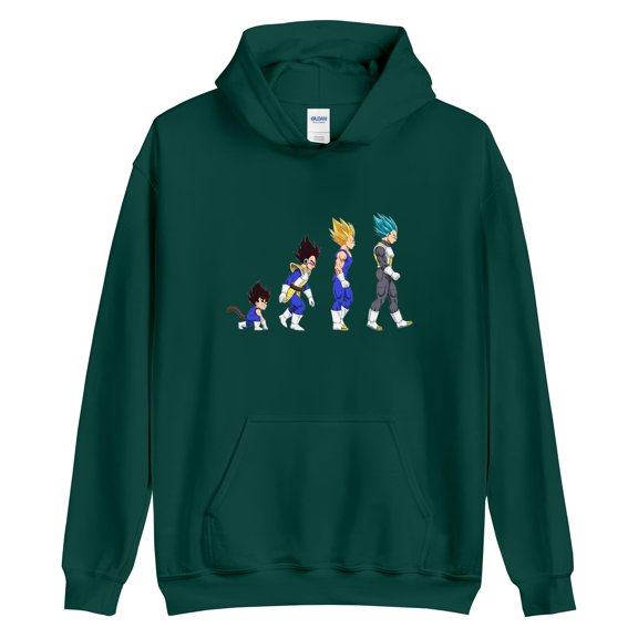 Parody of Japanese Animation - DBZ Hoodie Vegeta Evolutionary Theory Hoodie