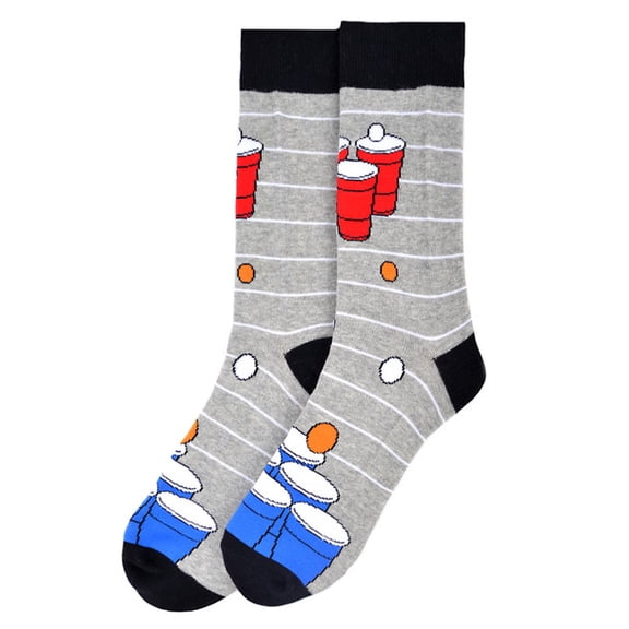 Parquet Fun Socks for Men-Novelty Socks-Gifts for Dad