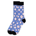 thumbnail image 1 of Parquet Men's Baseball (Blue) Socks, 1 of 2