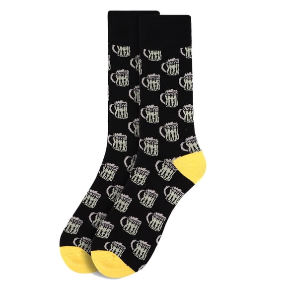 Parquet Men's Beer Mug Socks