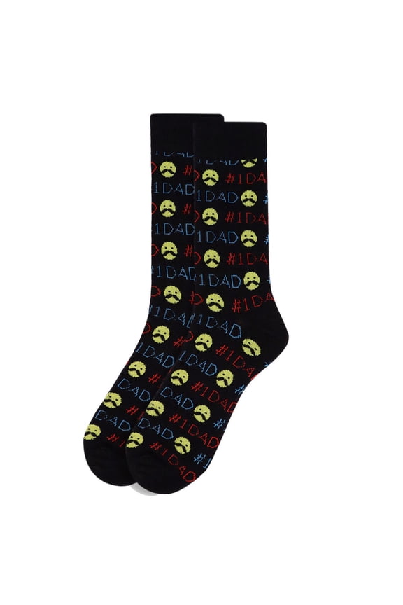 Men's Novelty Socks Number One Dad Father's Day