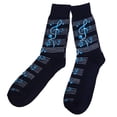 thumbnail image 1 of Parquet Men's Treble Notes Socks, 1 of 5