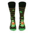 thumbnail image 1 of Parquet St. Patrick's Day Leprechaun Novelty Socks for Men, 1 of 5