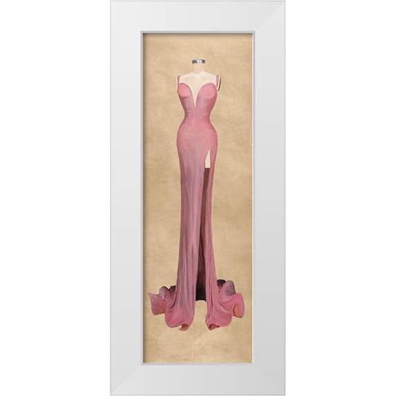 Parr, Kelly 13x32 White Modern Wood Framed Museum Art Print Titled - Dressed To Thrill I