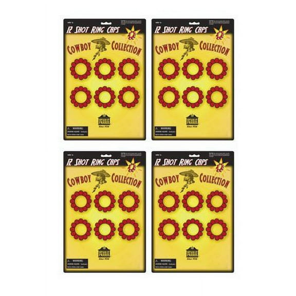 Parris Gun Holster 12 Shot Ring Caps Parris Cowboy Collection Toy Replacement Parts & Accessories, Plastic