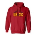 thumbnail image 1 of Parris Island USMC Adult Hooded Sweatshirt, 1 of 3