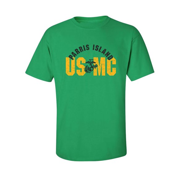 Parris Island USMC Adult Short Sleeve T-shirt