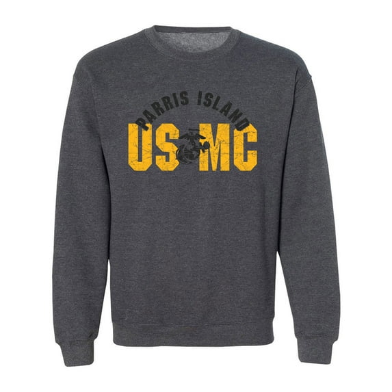 Parris Island USMC Crewneck Sweatshirt