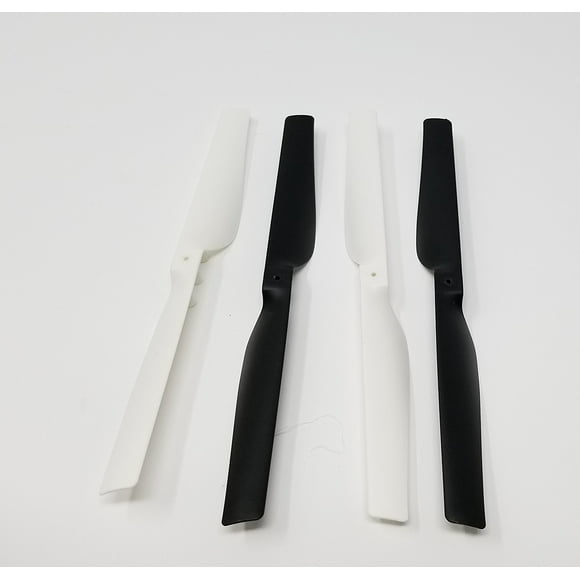 Parrot AR Drone 2.0 OEM Propellers- Black & White Motor Blade Rotors