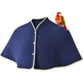 thumbnail image 1 of Parrot Anti-Scratch Shoulder Protector, Reusable Bird Shoulder Poop Protector For Parakeets Cockatiels Conures Lovebirds Finches Macaw (Blue), 1 of 4