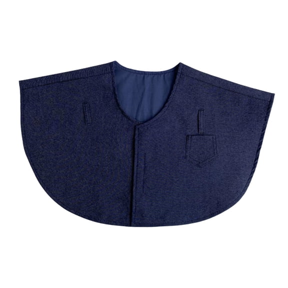 Parrot Anti Scratch Shoulder Protector with Hanging Loops Small Pocket Cape Shoulder Guard Shawl for Macaw Cockatiels Finches Parakeets , Blue