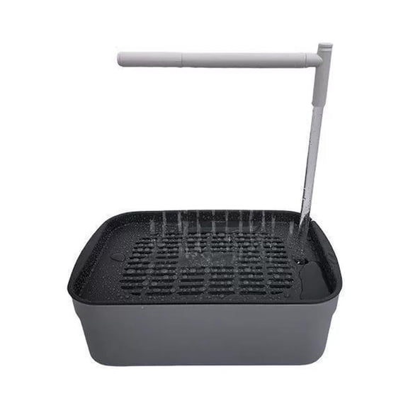 Parrot Bathtub Automatic ABS Bird Bath Shower with Circulating Faucet,Bird Shower Fountain Indoor Bathtub with Running Water,USB Powered Circulating BathtubBird BathShower Tub Bir-d for Cockatoos