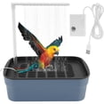 thumbnail image 1 of Parrot Bathtub, Automatic Bird Bath Shower with Circulating Faucet, USB Powered Circulating Bathtub, Bird Bath with Circulating Faucet for Cockatoos Parakeets Conures No Electric Wall Plug, 1 of 5