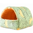 thumbnail image 1 of Parrot Bird Bed Hammock Winter Warm Bird Plush Nest Toy for Parakeet Comfortable Hanging Bird Bed for Cage, 1 of 6