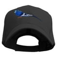 thumbnail image 1 of Parrot Bird Embroidered Low Profile Organic Cotton Cap - Black OSFM, 1 of 5