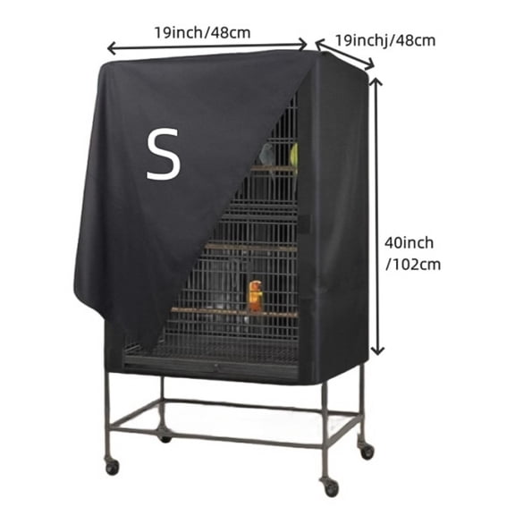 Parrot Cage Cover Waterproof Extra Large Good Night Parakeet Square Cage Cover