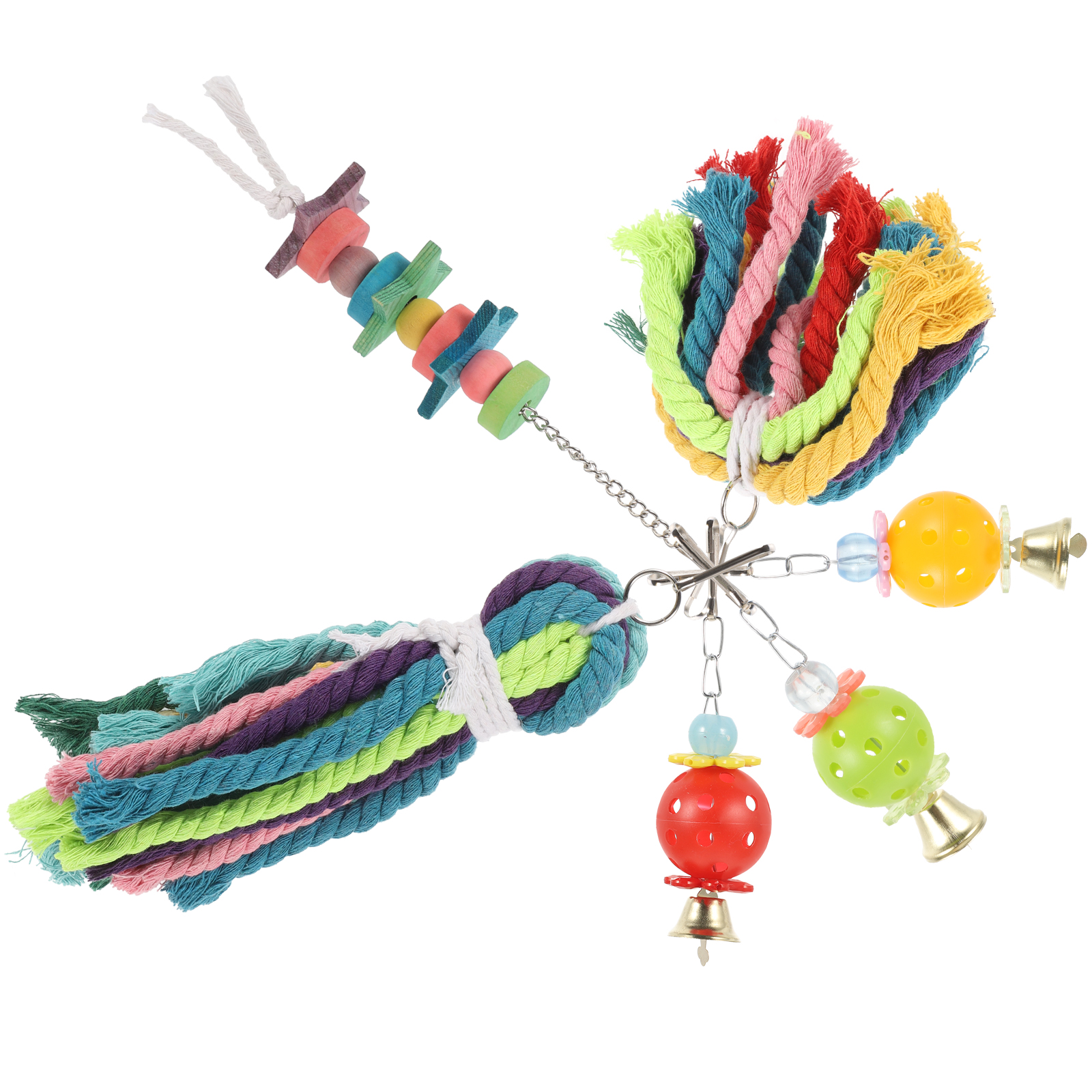 Parrot Chew Toy Cockatiel Toys for Bird Cage Budgie Biteresisting