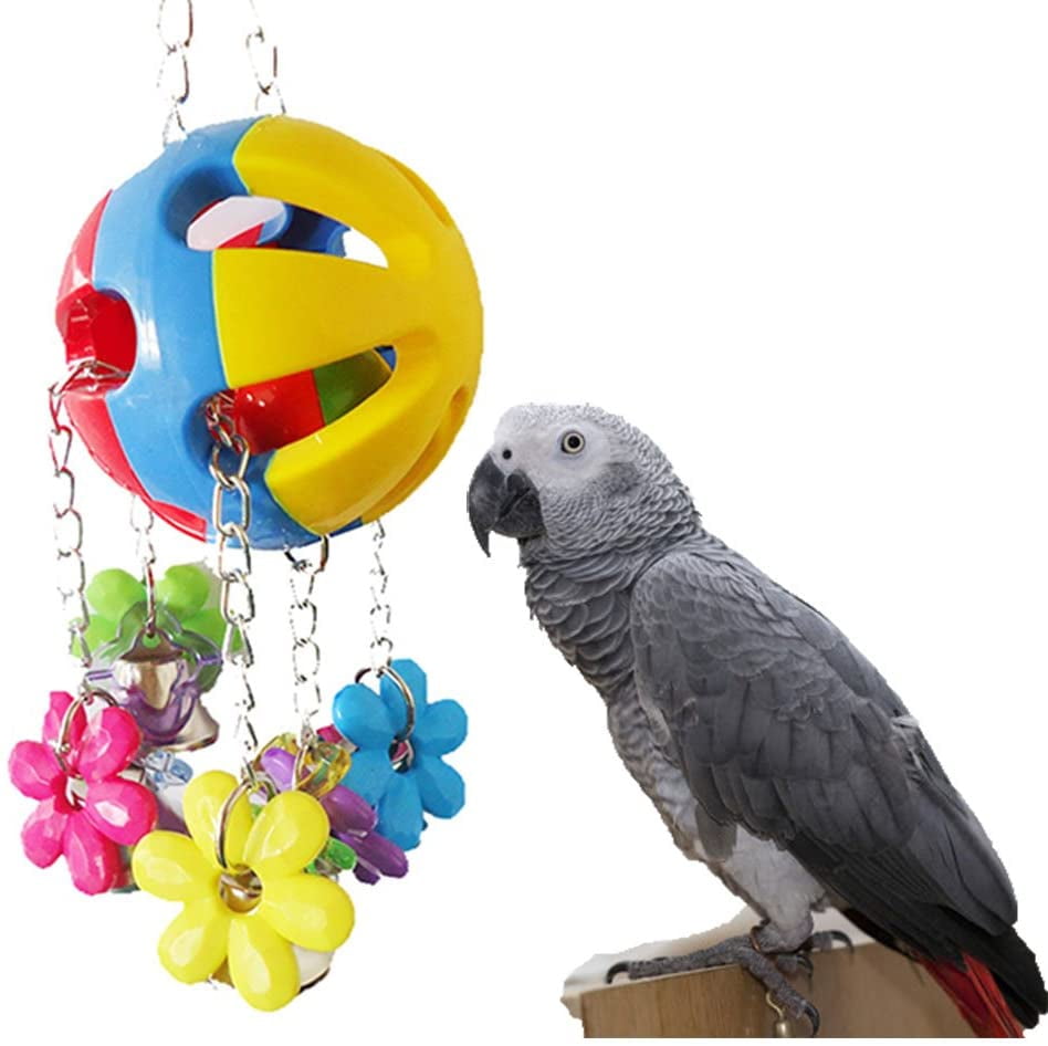 Parrot Chew Toy for Bird Macaw African Grays Eclectic Parrots