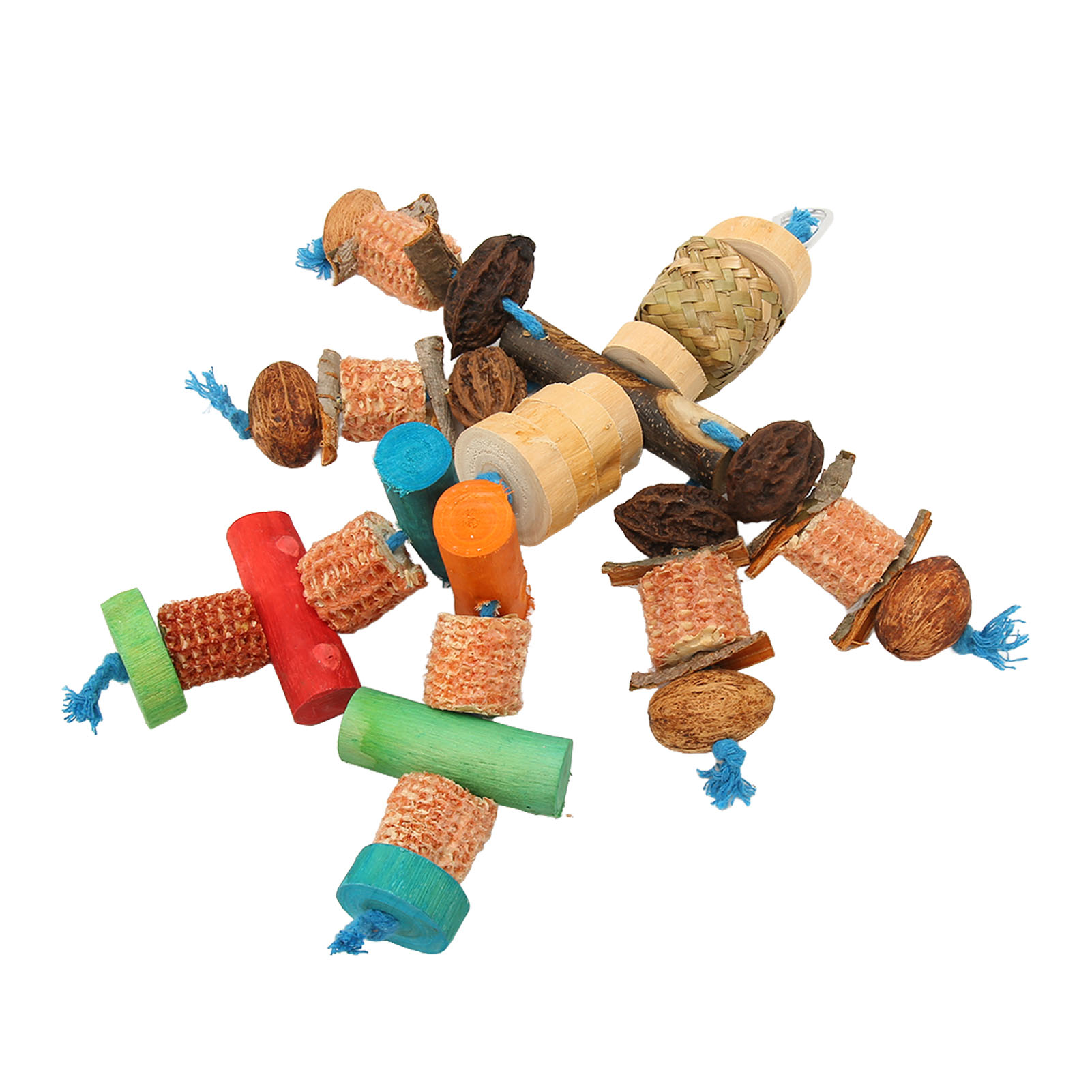 Parrot Chew Toys Healthy Safe Interesting Corncob Nuts Parrot Toys for