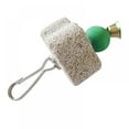 thumbnail image 1 of Parrot Chewing Toy, Bird Beak Grinding Stone with Bell, Lava Block Calcium Supplement Food for African Greys Amazon Conure Eclectus Budgies Parakeet Cockatiel Hamster Chinchilla Rabbit, 1 of 1