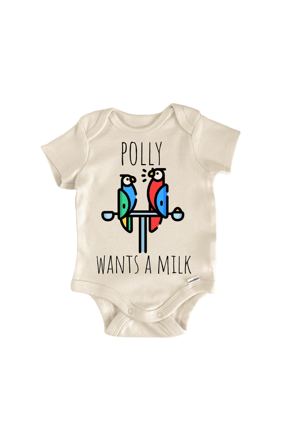 Parrot Exotic Bird Newborn Baby Bodysuit