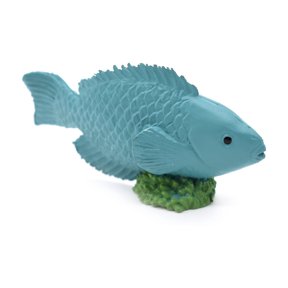 Parrot Fish, Tropical, Rubber Fish Design, Realistic Figure, Educational, Lifelike, Toy Model, Figurine, Replica, Gift, 2 1/4" F1793 B145