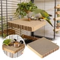 thumbnail image 1 of Parrot Foraging Chewing Cardboard Toy Cork‑Included Bite‑Resistant Enrichment Accessory Energy‑Releasing Cage Play Tool For Cockatoos Small Birds Parakeets L, 1 of 5
