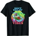 thumbnail image 1 of Parrot Fun Birb Memes Summer Conure Pet Don't Kill My Vibes T-Shirt, 1 of 5
